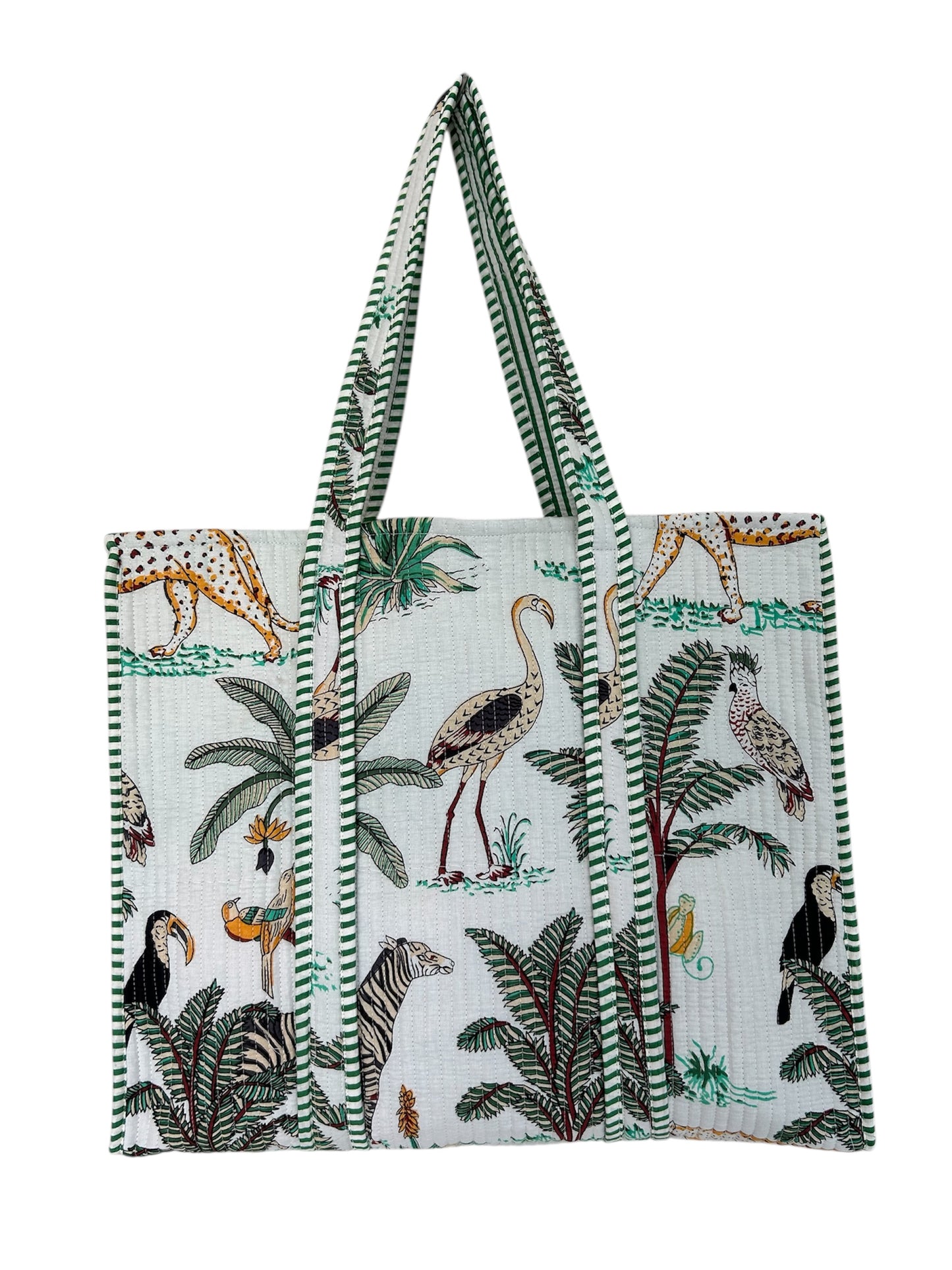 The Woburn XL- Block Print Cotton Tote Bag Regular price