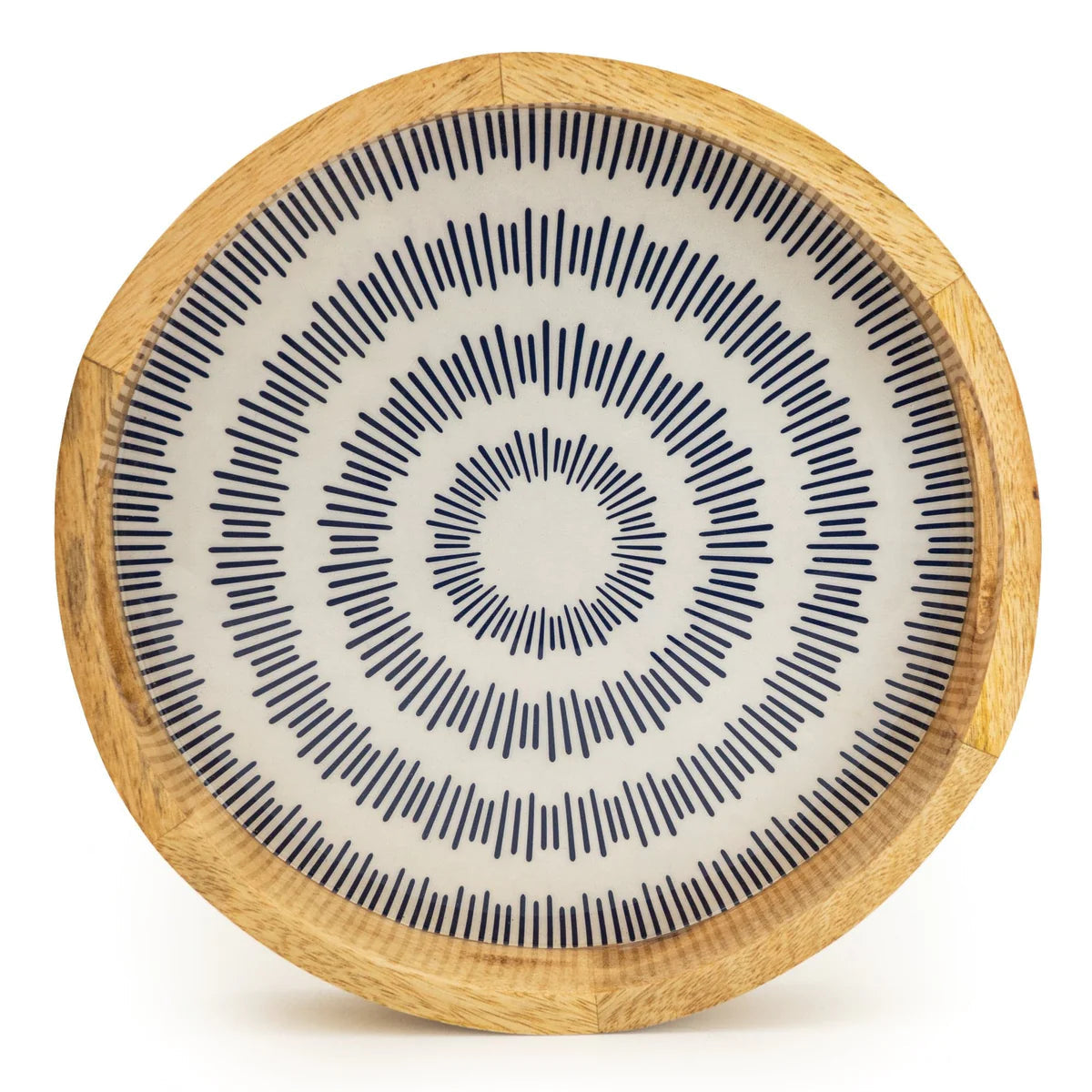 Handcraft Chelsea Round Mango Wood Tray
