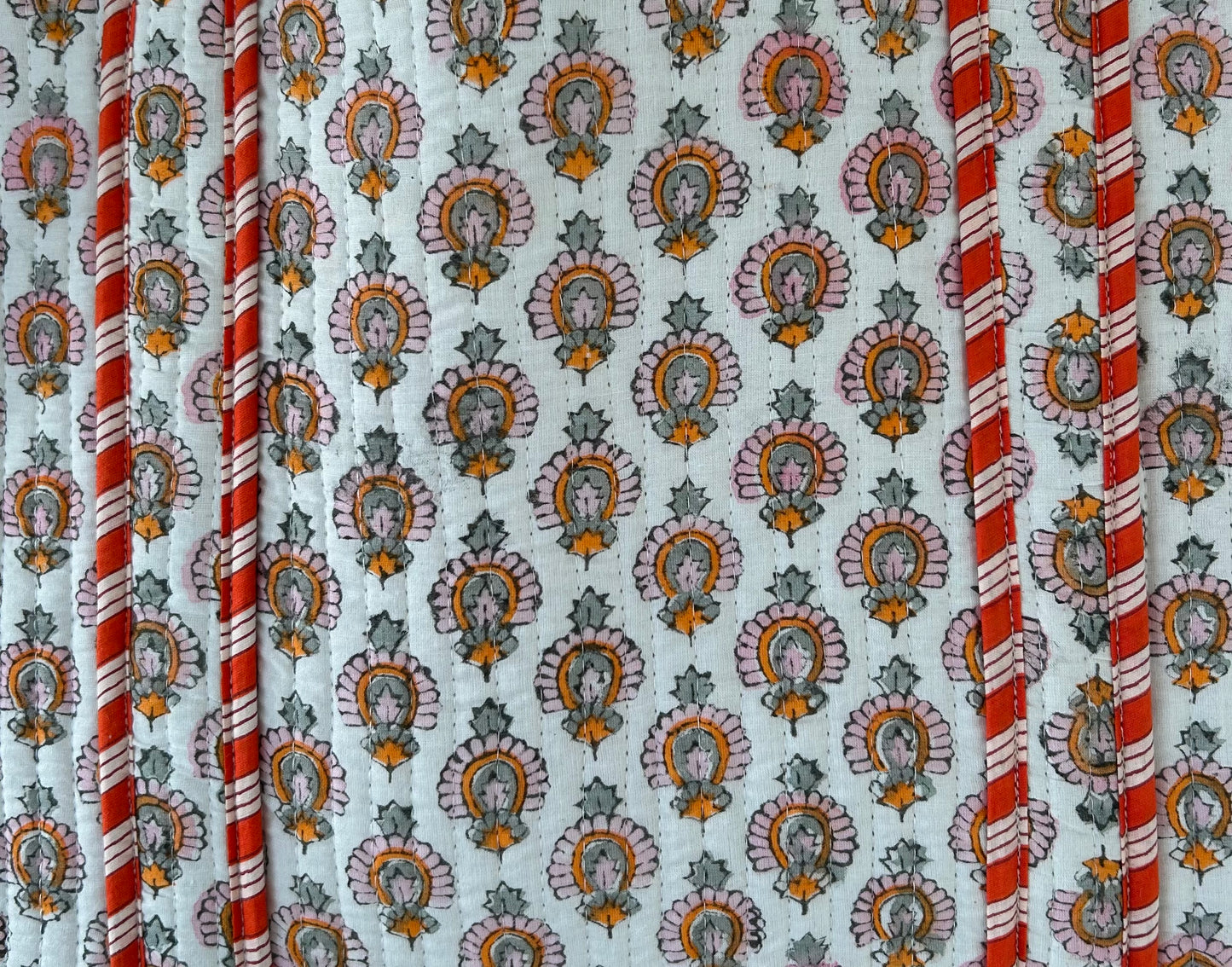 Indian Block Print Tote Bag – The Weybridge Range – Handmade Cotton Boho Bag