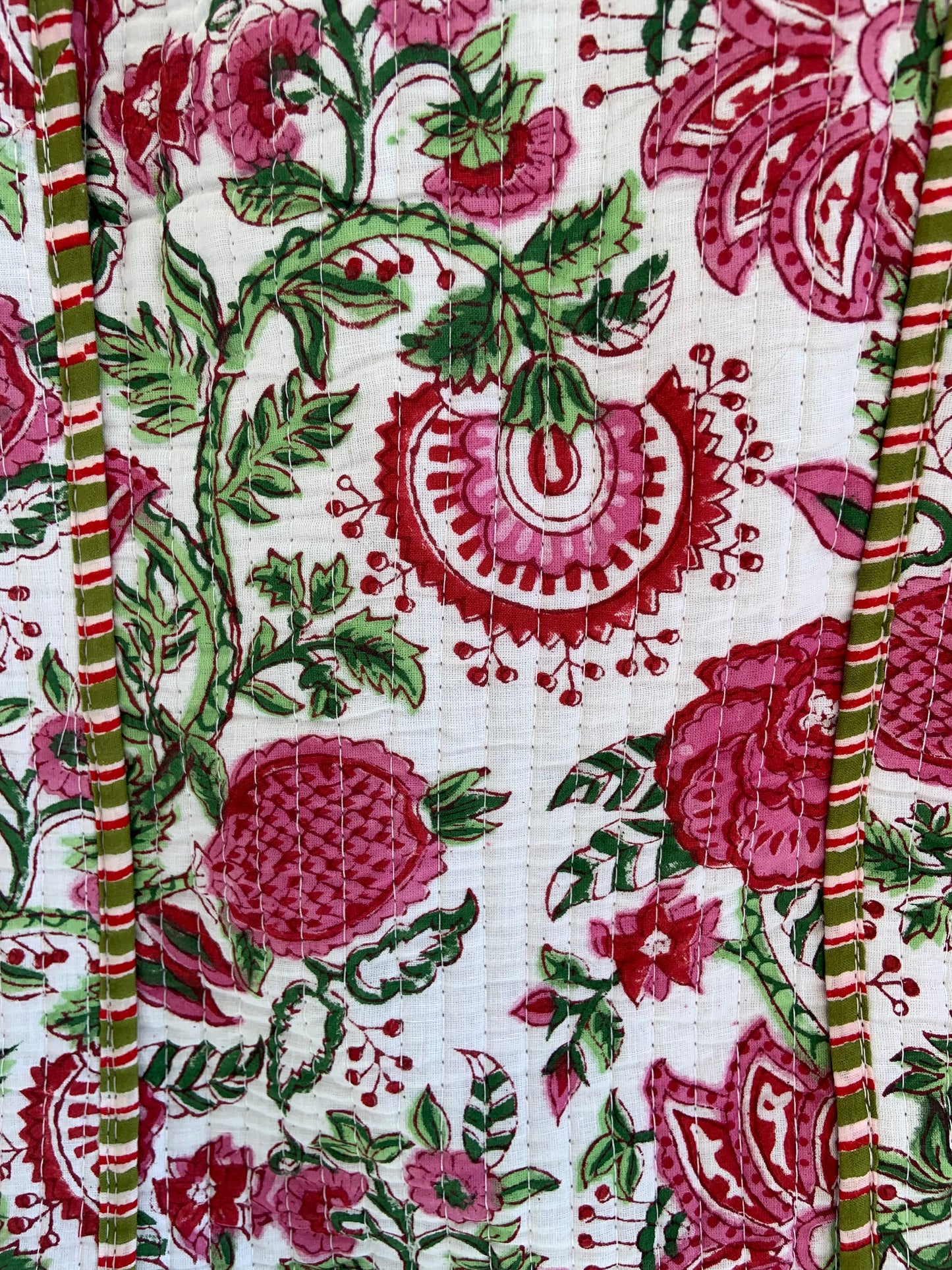 The Penzance - Block Print Cotton Tote Bag