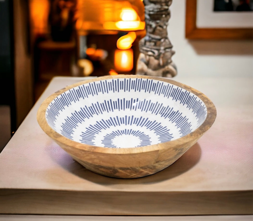 Handcrafted Chelsea Mango Wood Bowl
