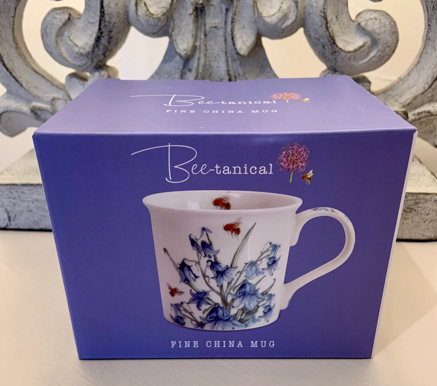 Bluebells and Bees Botanical Mug