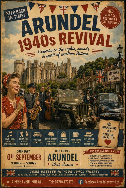 Arundel 1940's Revival - Sunday 6th September 2026