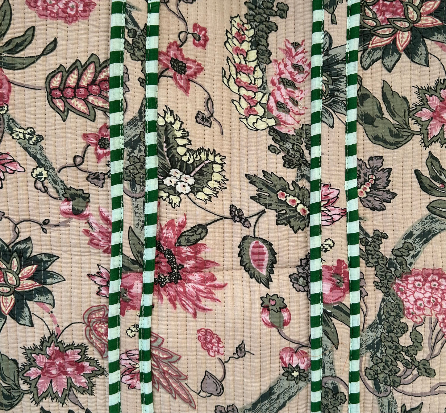 Indian Block Print Tote Bag – The Liss Range – Handmade Cotton Boho Bag