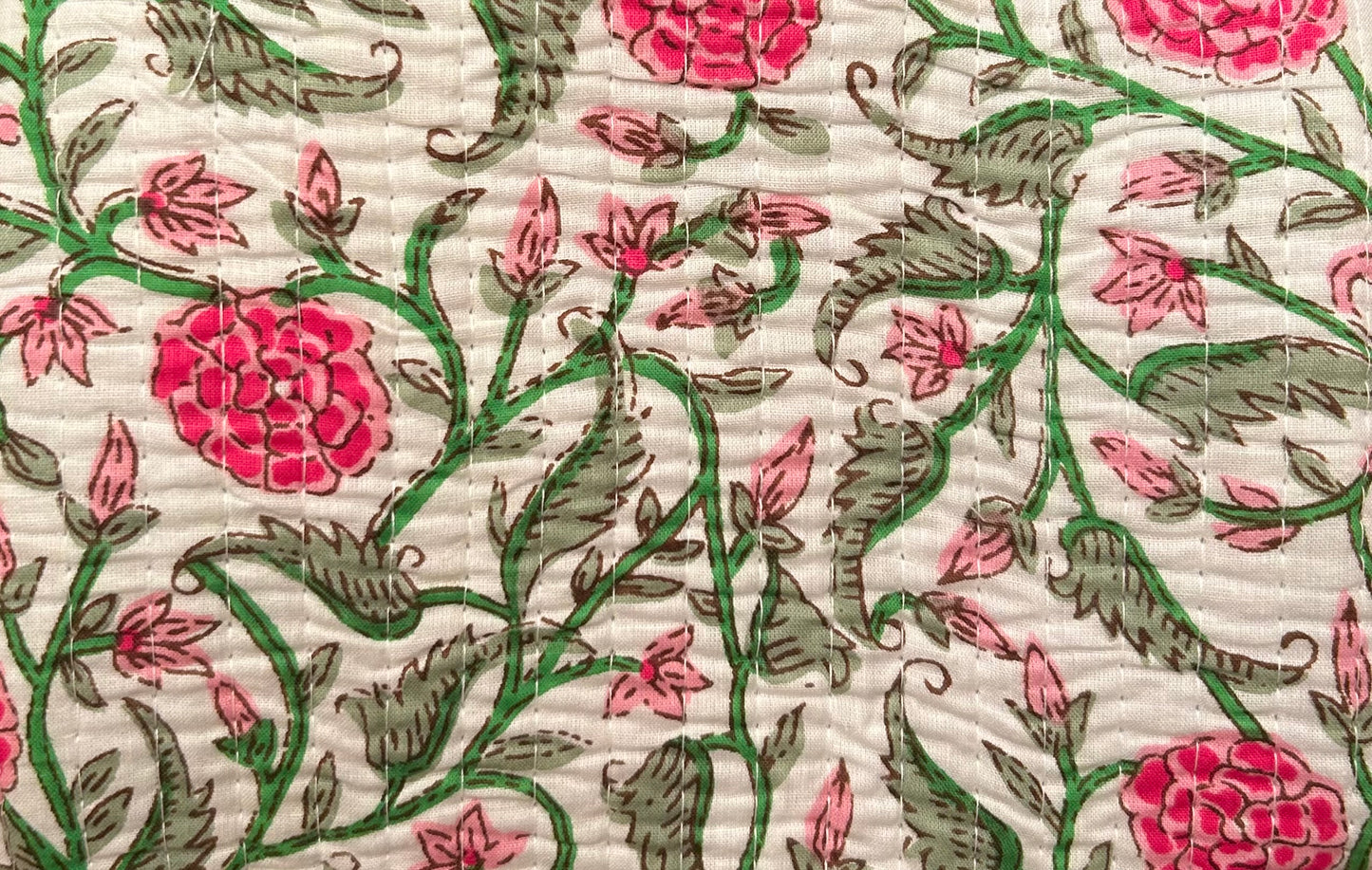 Handmade Indian Block Print Cotton Wash Bag – Travel Toiletry Pouch - The  Exmouth Range