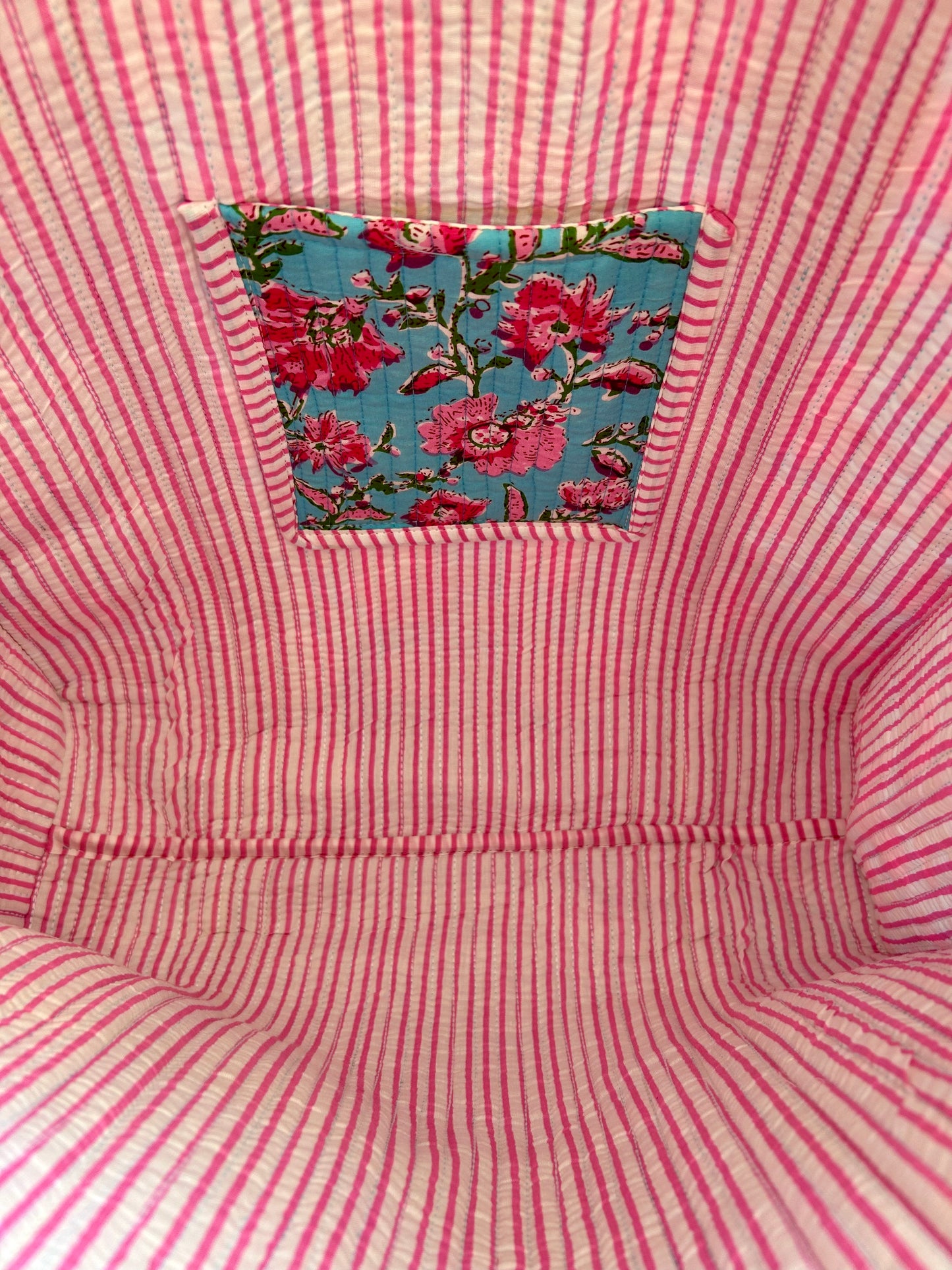 Indian Block Print Tote Bag – The Castle Combe– Handmade Cotton Boho Bag