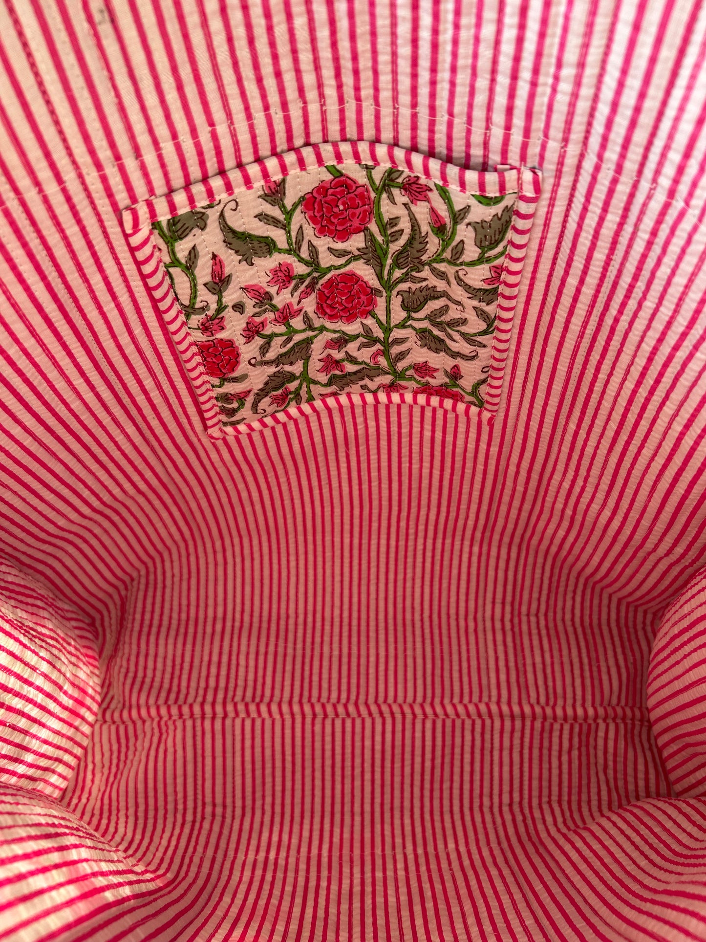 Indian Block Print Tote Bag – The Exmouth Range – Handmade Cotton Boho Bag