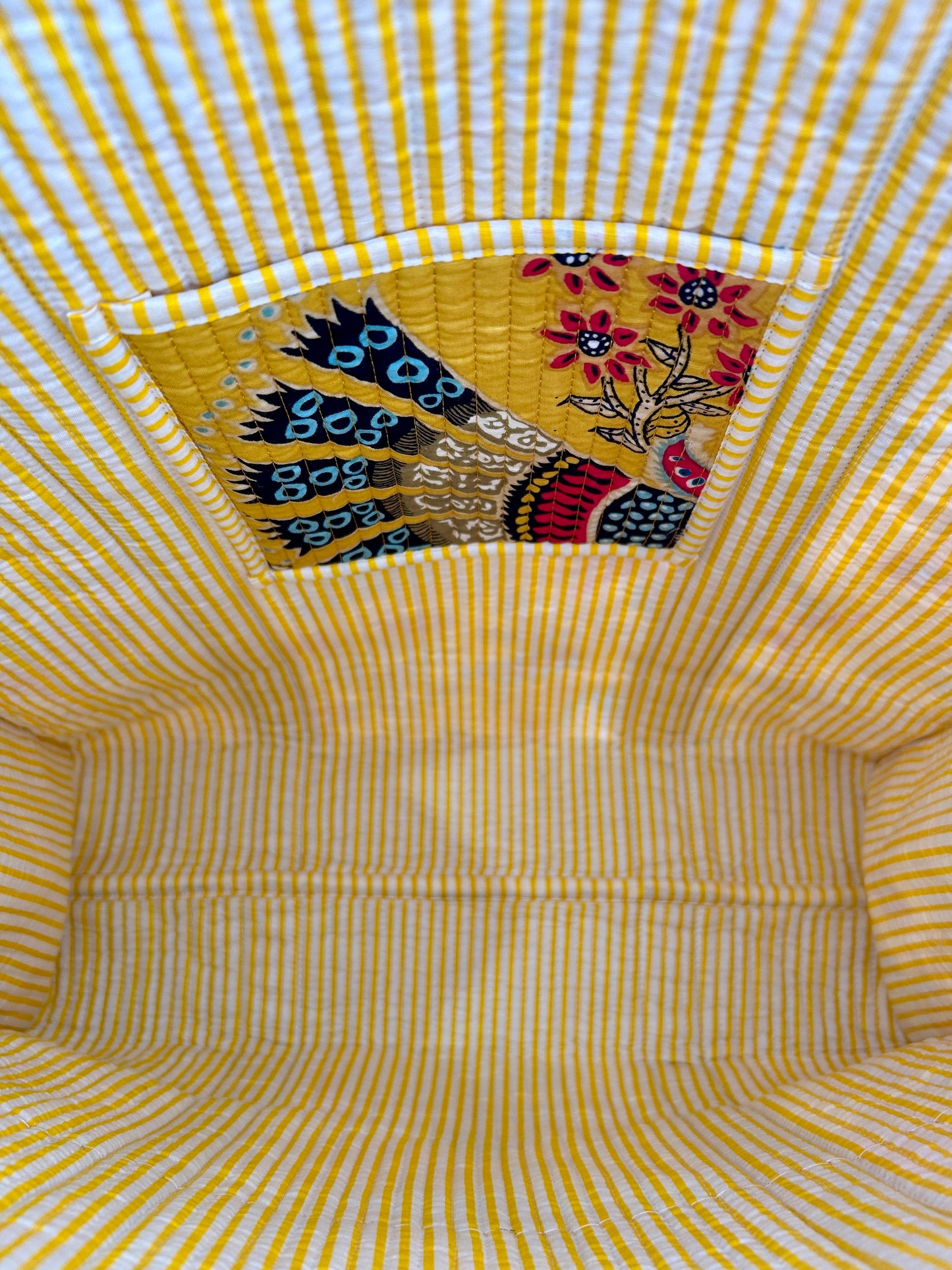 Indian Block Print Tote Bag – The Bishops Waltham – Handmade Cotton Boho Bag