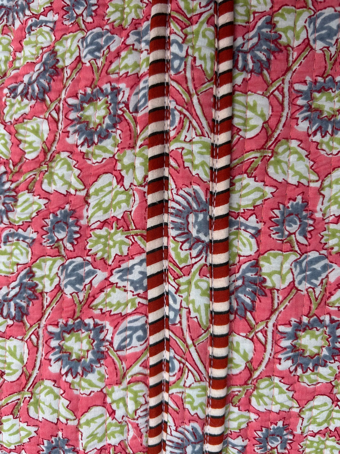 The  Padstow - Block Print Cotton Tote Bag