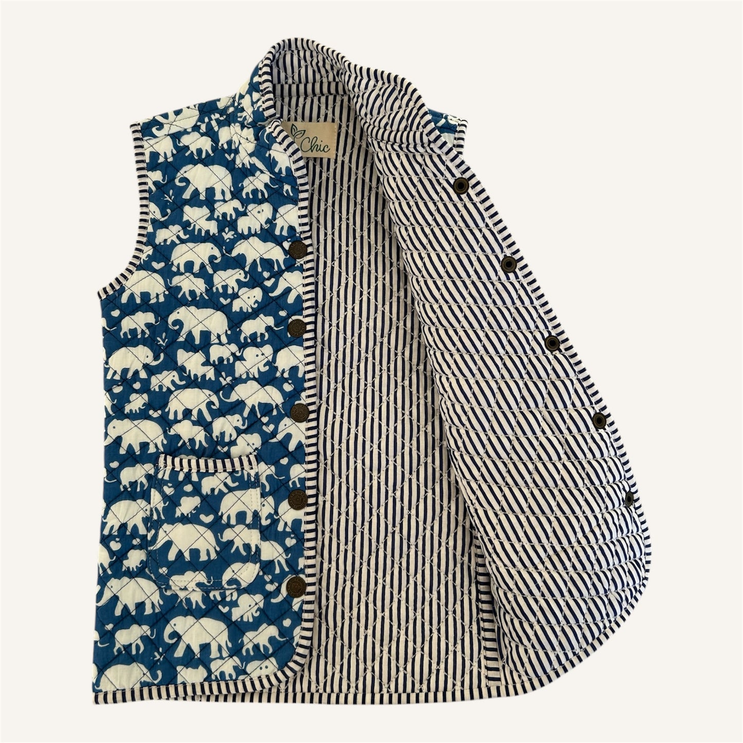 Blue Elephants Gilet