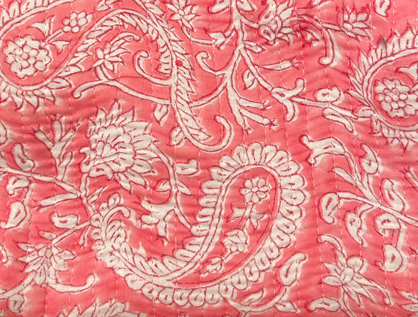 Handmade Indian Block Print Cotton Wash Bag – Travel Toiletry Pouch - The Fowey Range