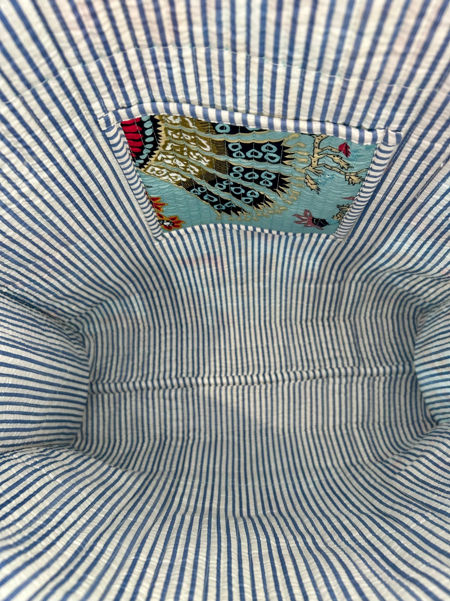 Indian Block Print Tote Bag – The Gower – Handmade Cotton Boho Bag